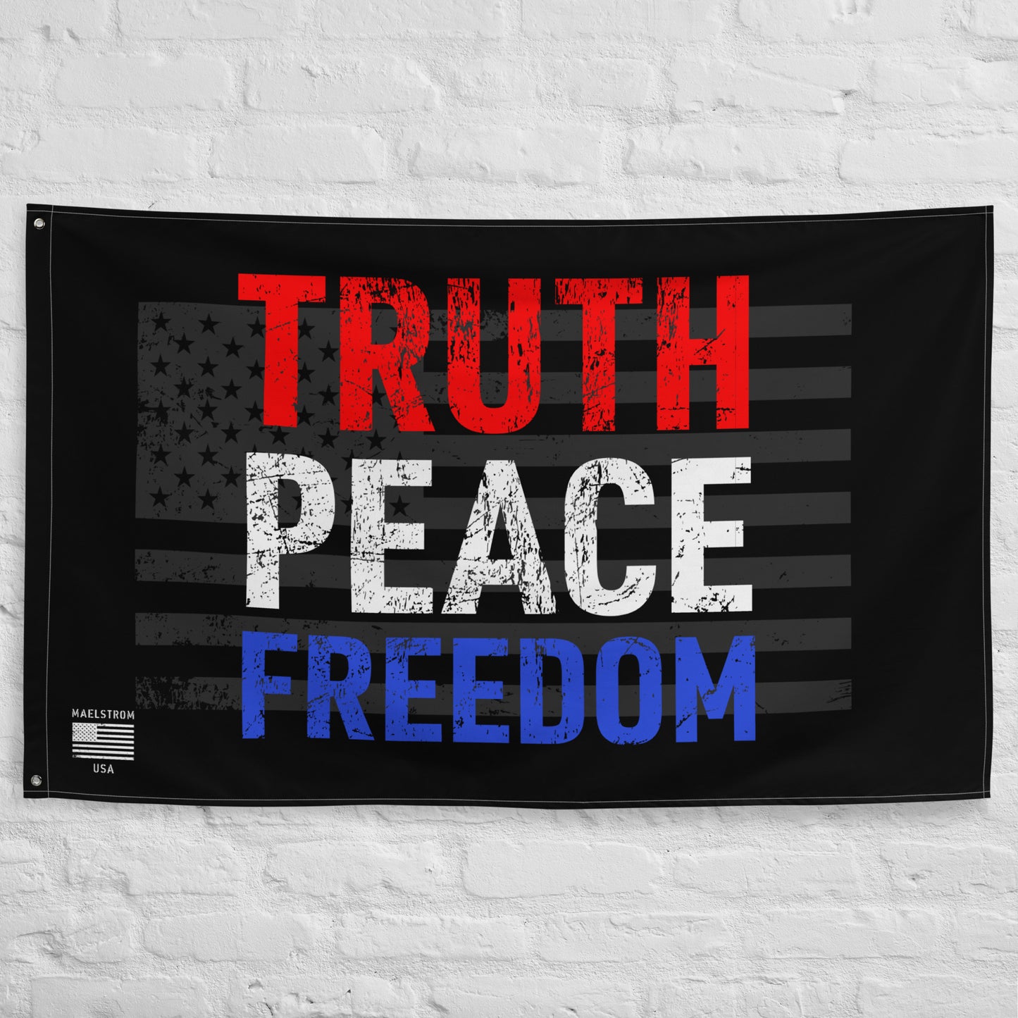 Truth, Peace, Freedom Flag