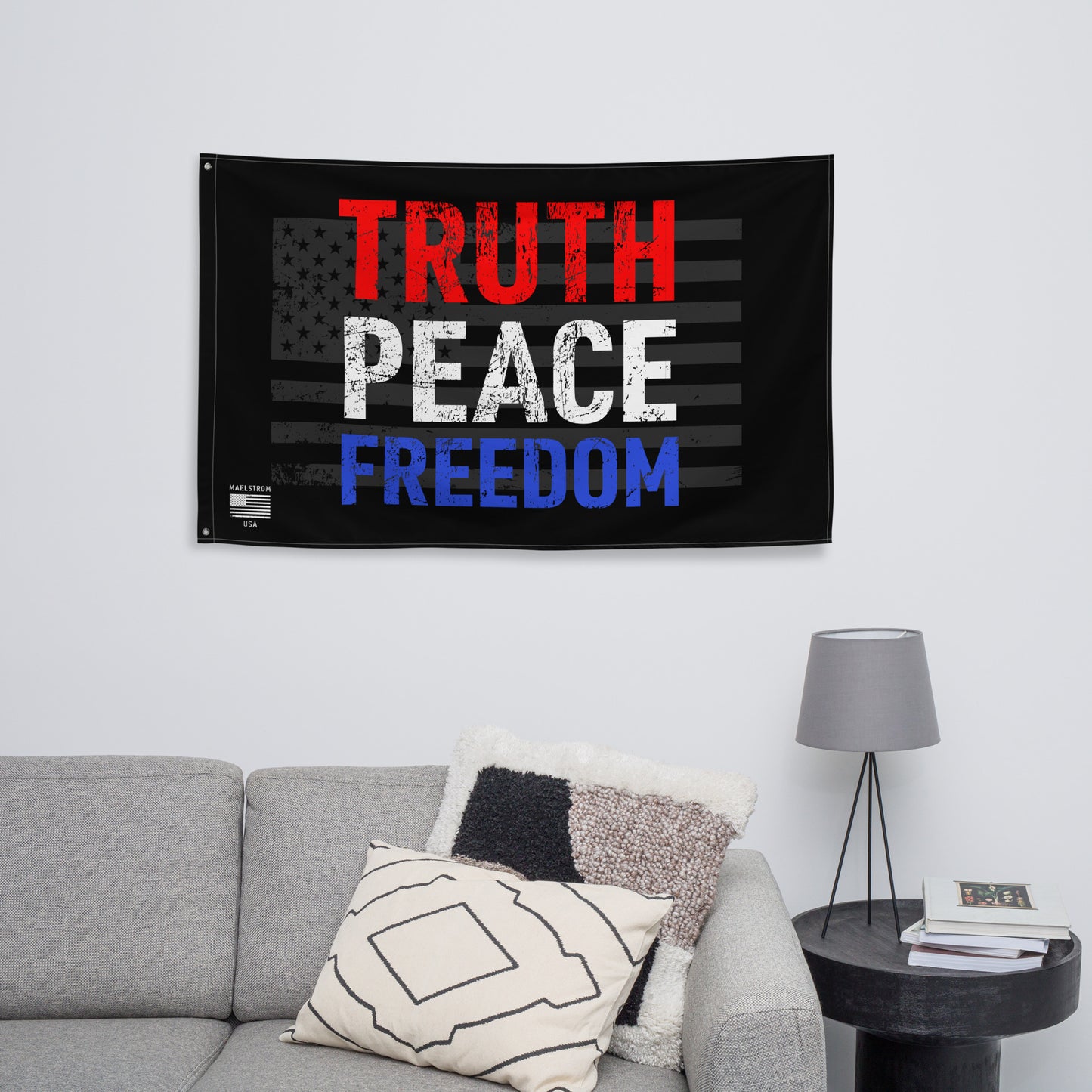 Truth, Peace, Freedom Flag