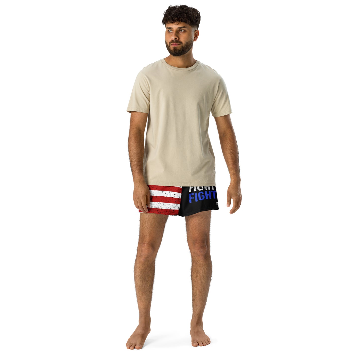 FIGHT! Unisex Athletic Shorts