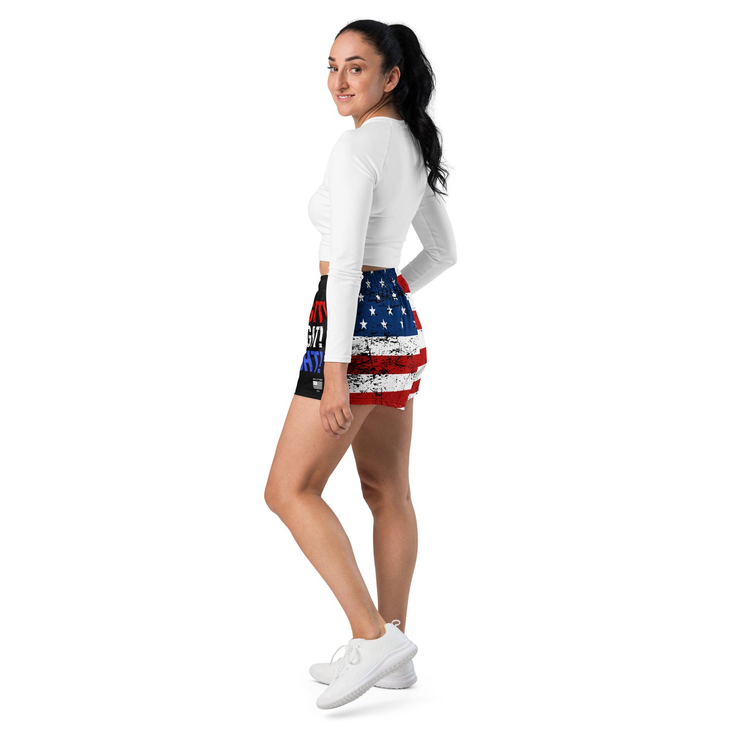 FIGHT! Unisex Athletic Shorts