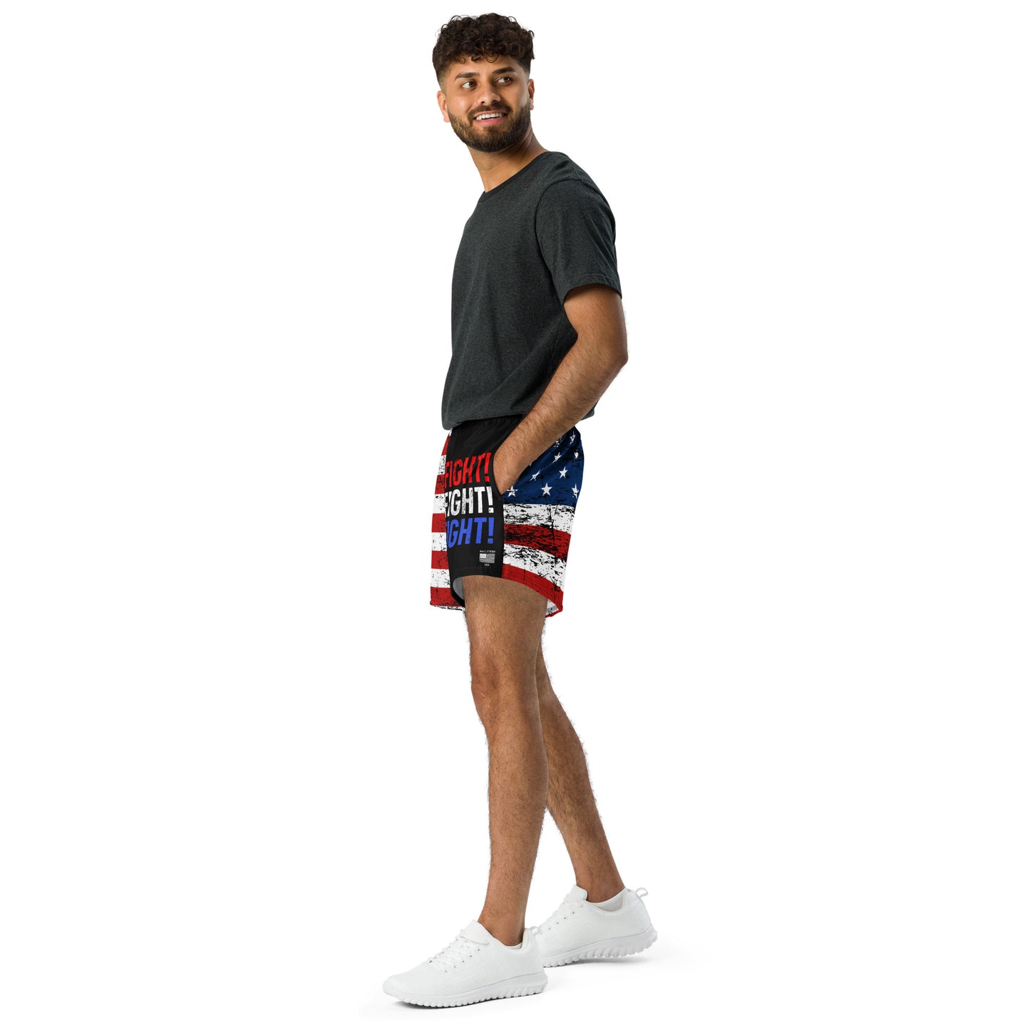 FIGHT! Unisex Athletic Shorts