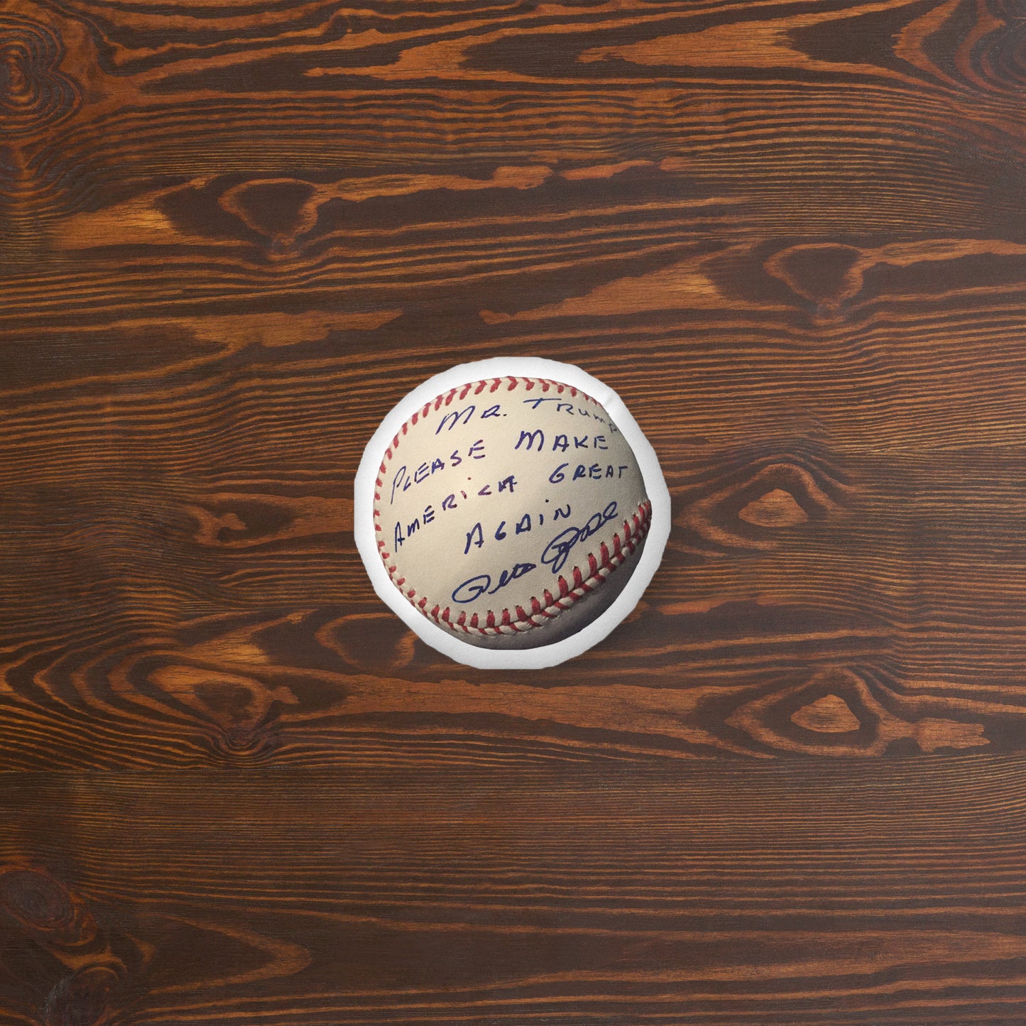 Pete Rose Baseball For Trump - Pillow