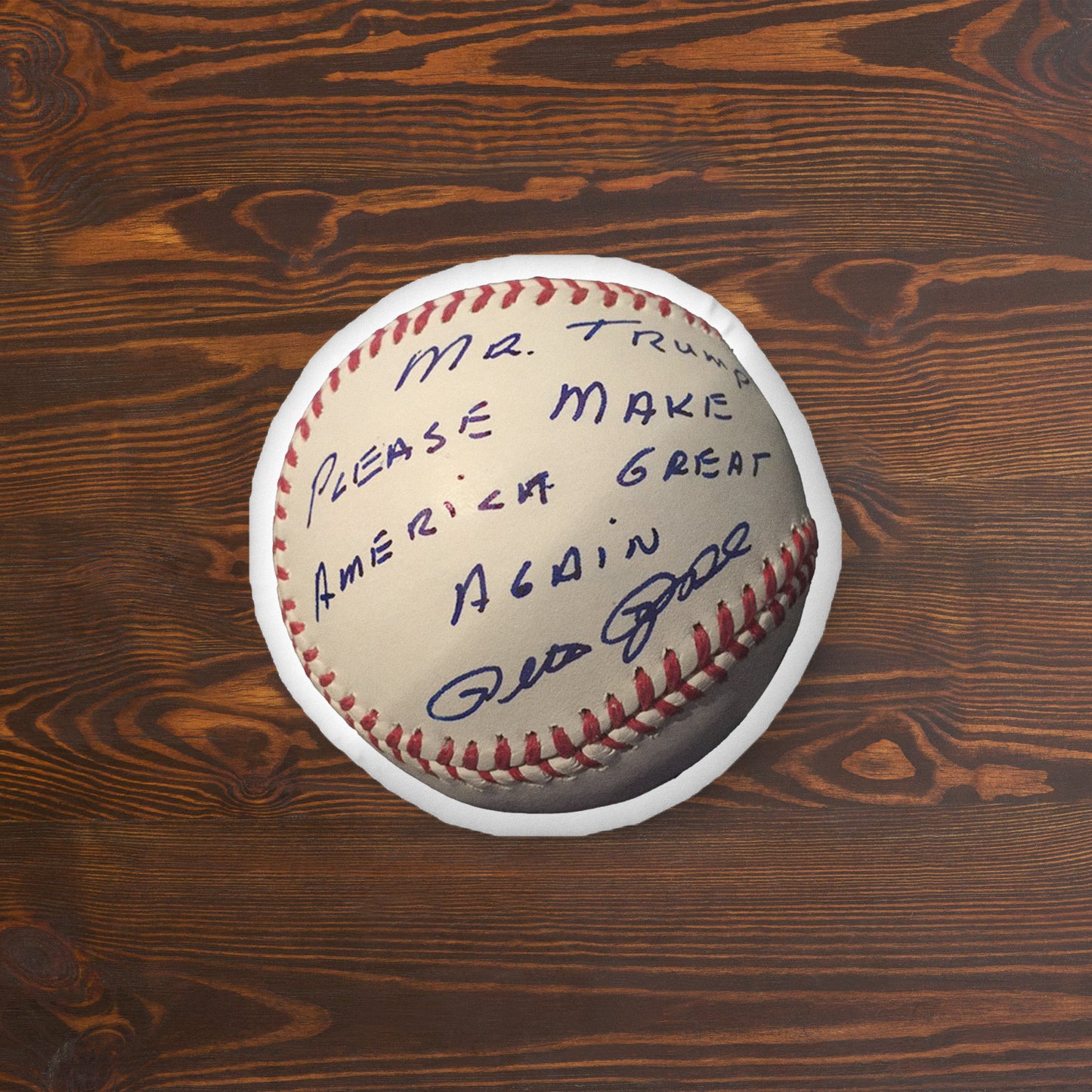 Pete Rose Baseball For Trump - Pillow