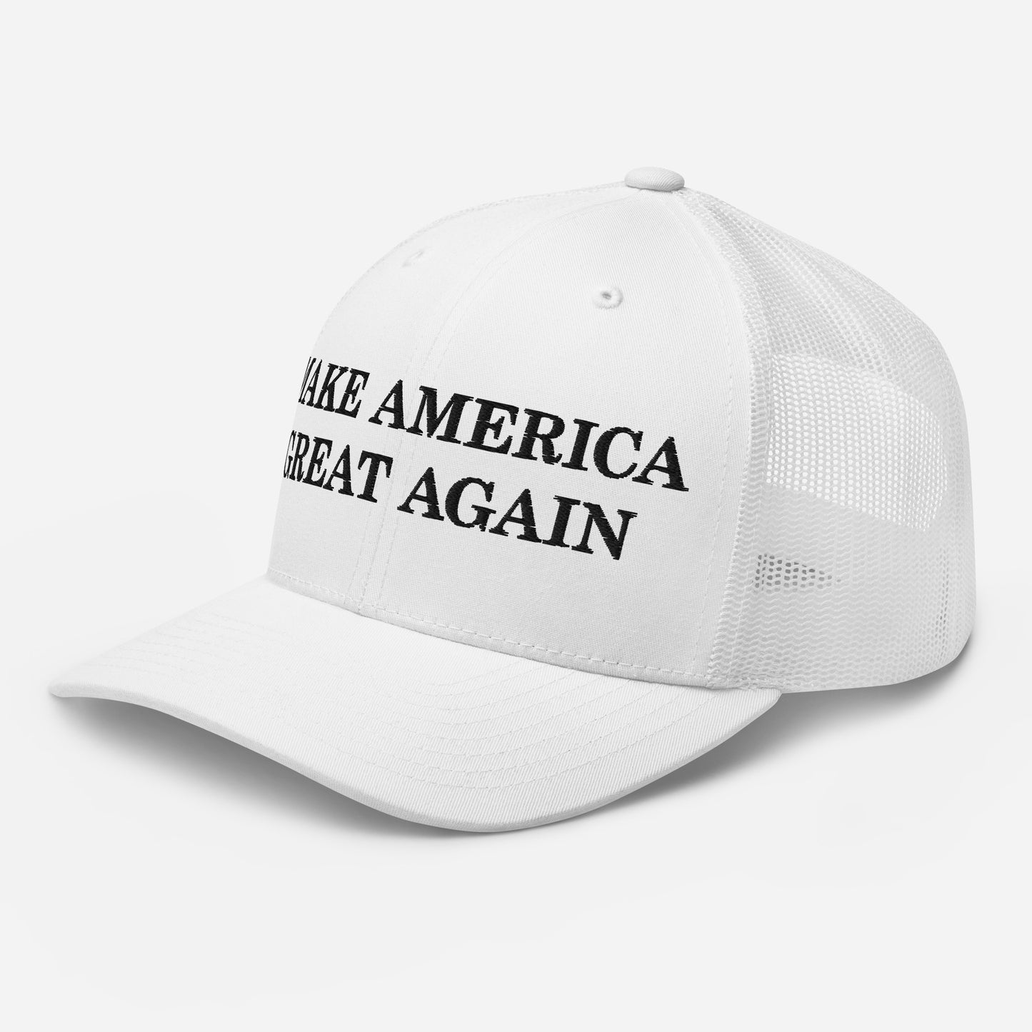 Make America Great Again - Trucker Cap - Black Logo
