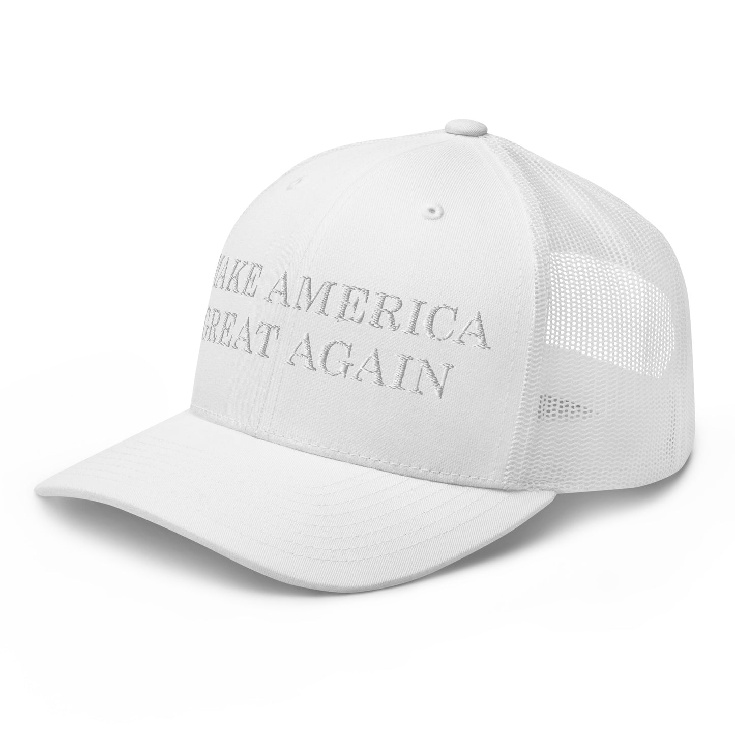 Make America Great Again - Trucker Cap - White Logo