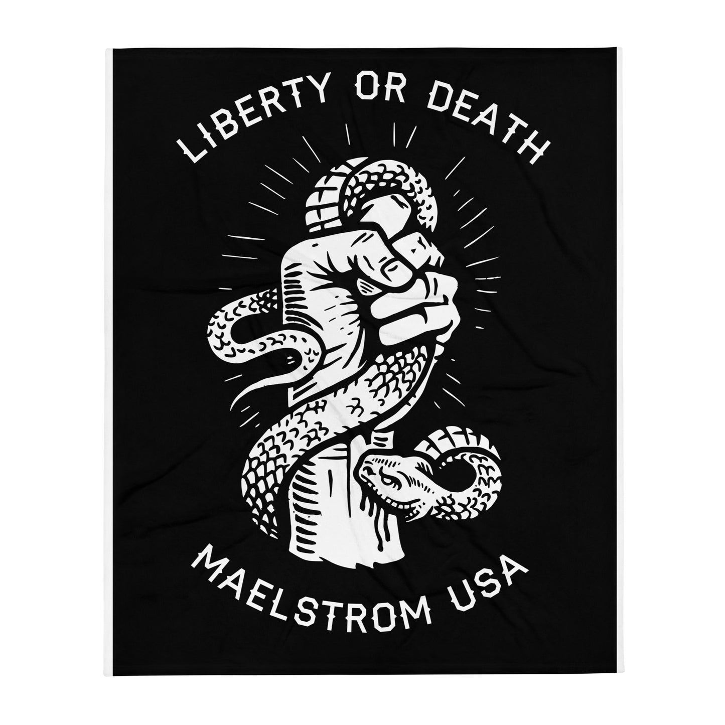 Liberty Or Death Throw Blanket