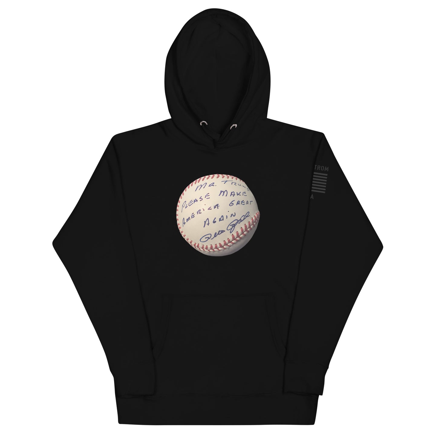 Pete Rose Baseball For Trump - Hoodie
