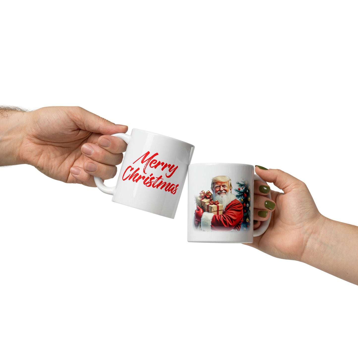 Santa Trump Christmas Mug