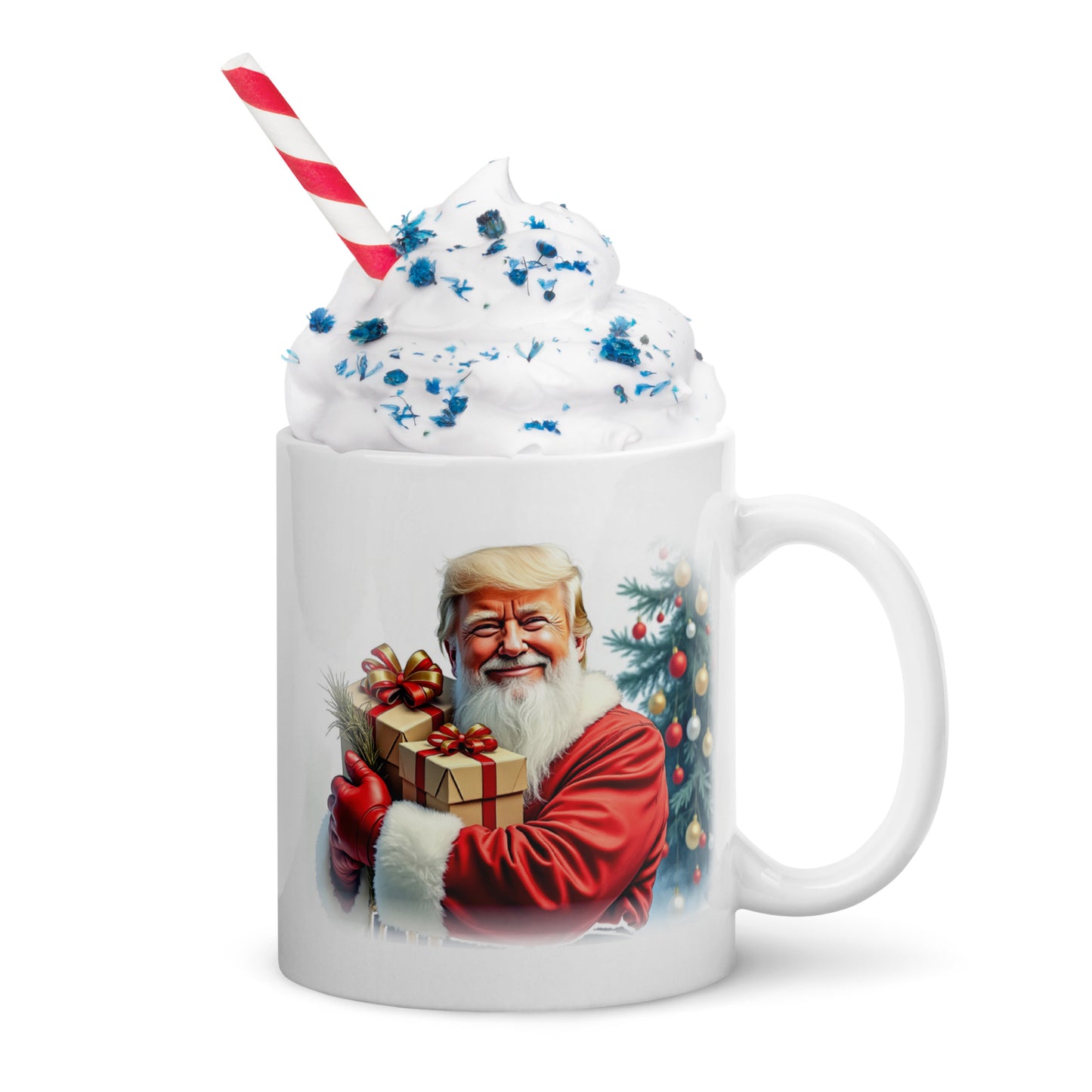 Santa Trump Christmas Mug
