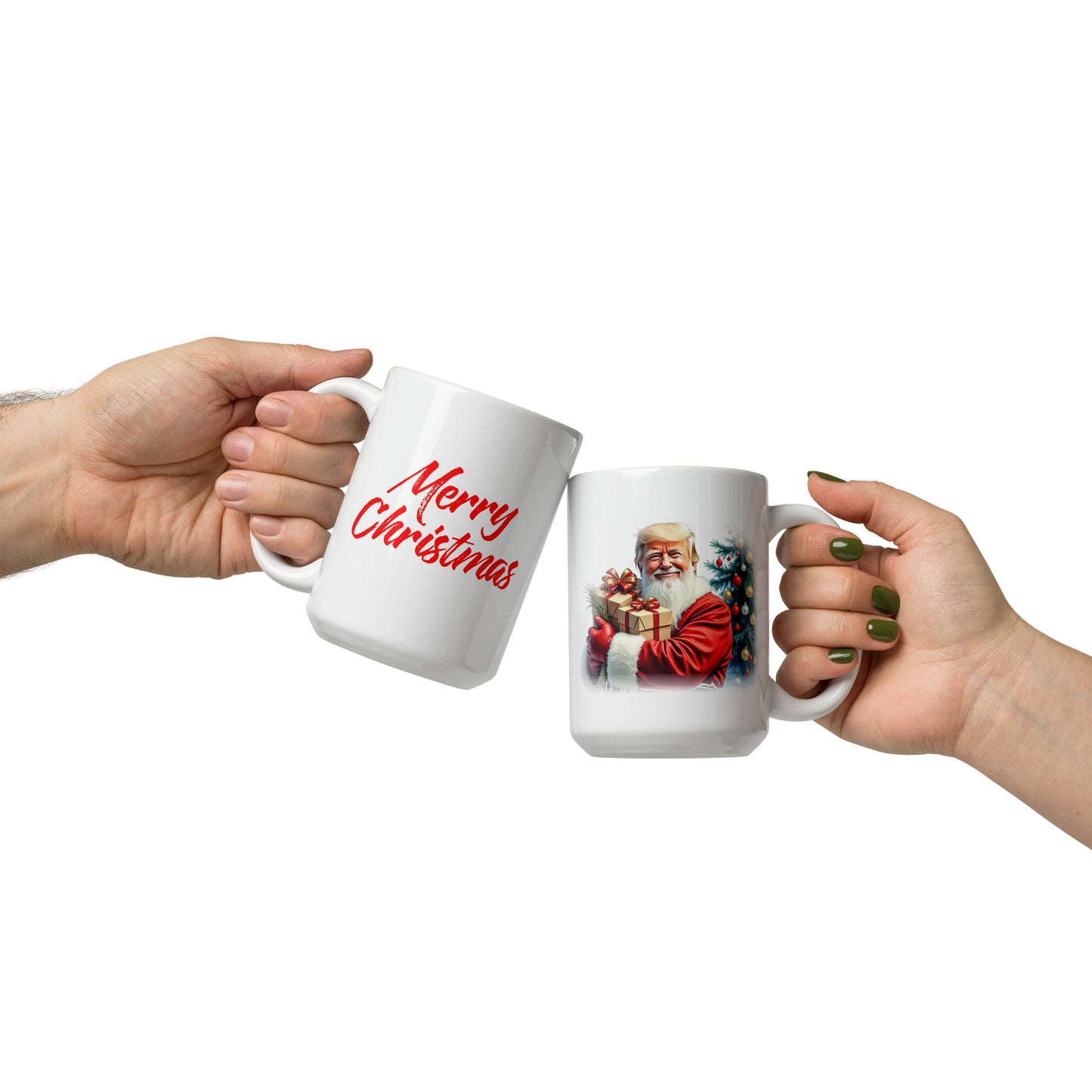 Santa Trump Christmas Mug