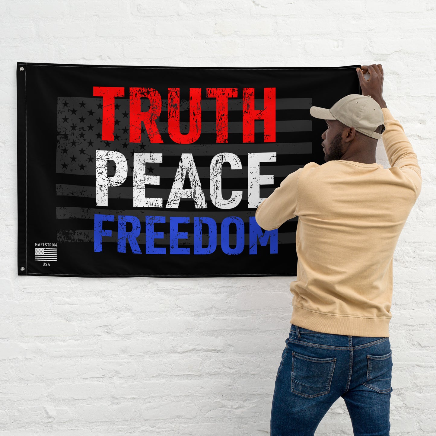 Truth, Peace, Freedom Flag