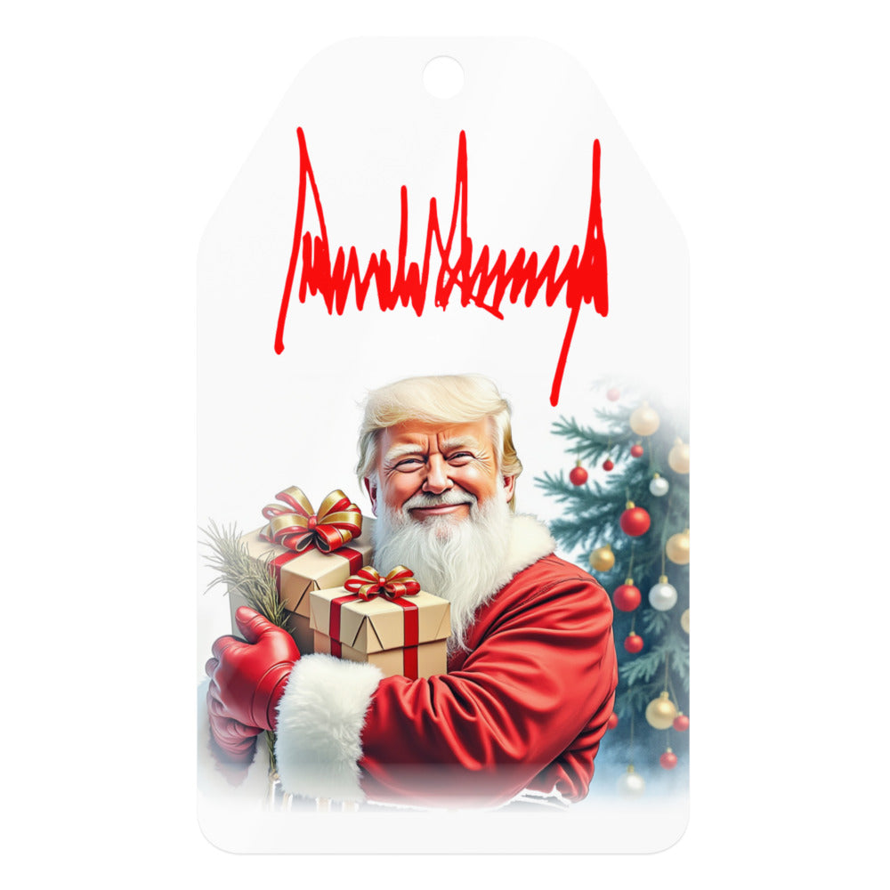 Donald Trump Santa Claus - Metal Ornament
