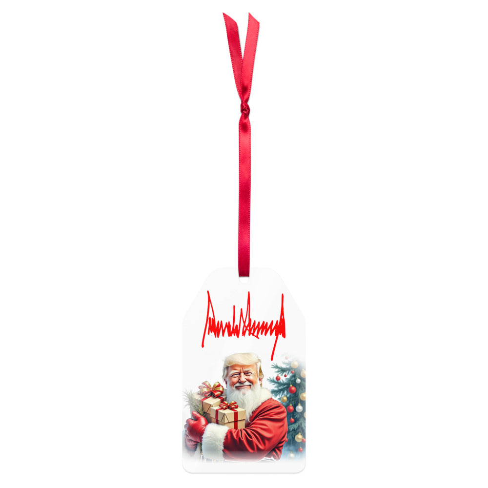 Donald Trump Santa Claus - Metal Ornament