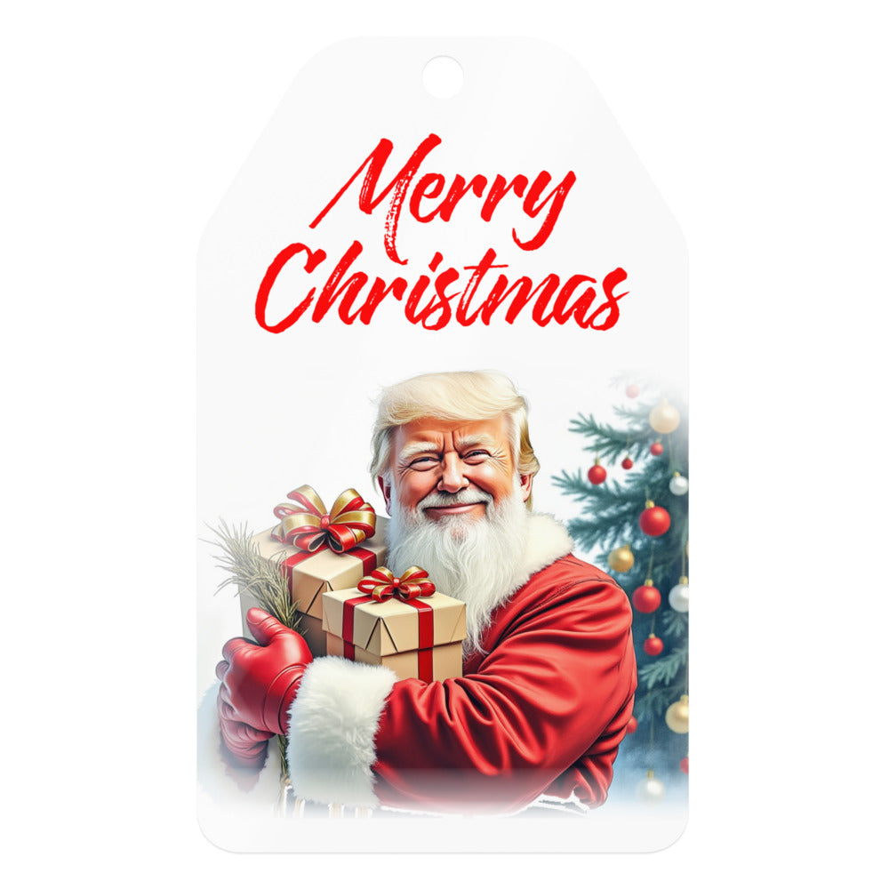 Donald Trump Santa Claus - Metal Ornament