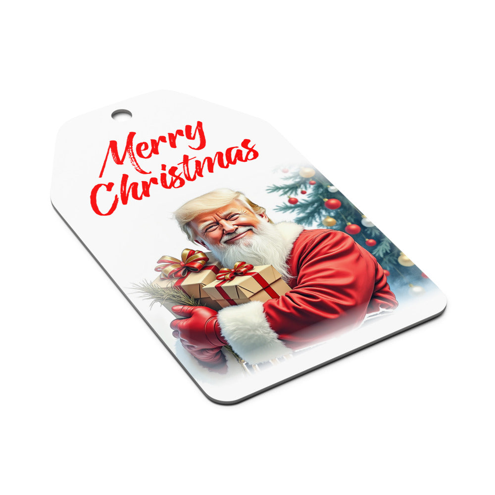 Donald Trump Santa Claus - Metal Ornament