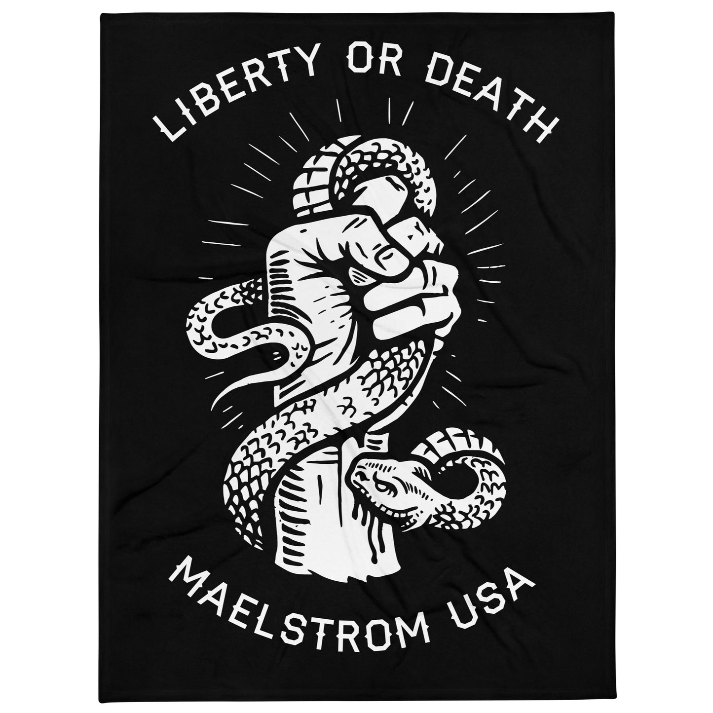 Liberty Or Death Throw Blanket