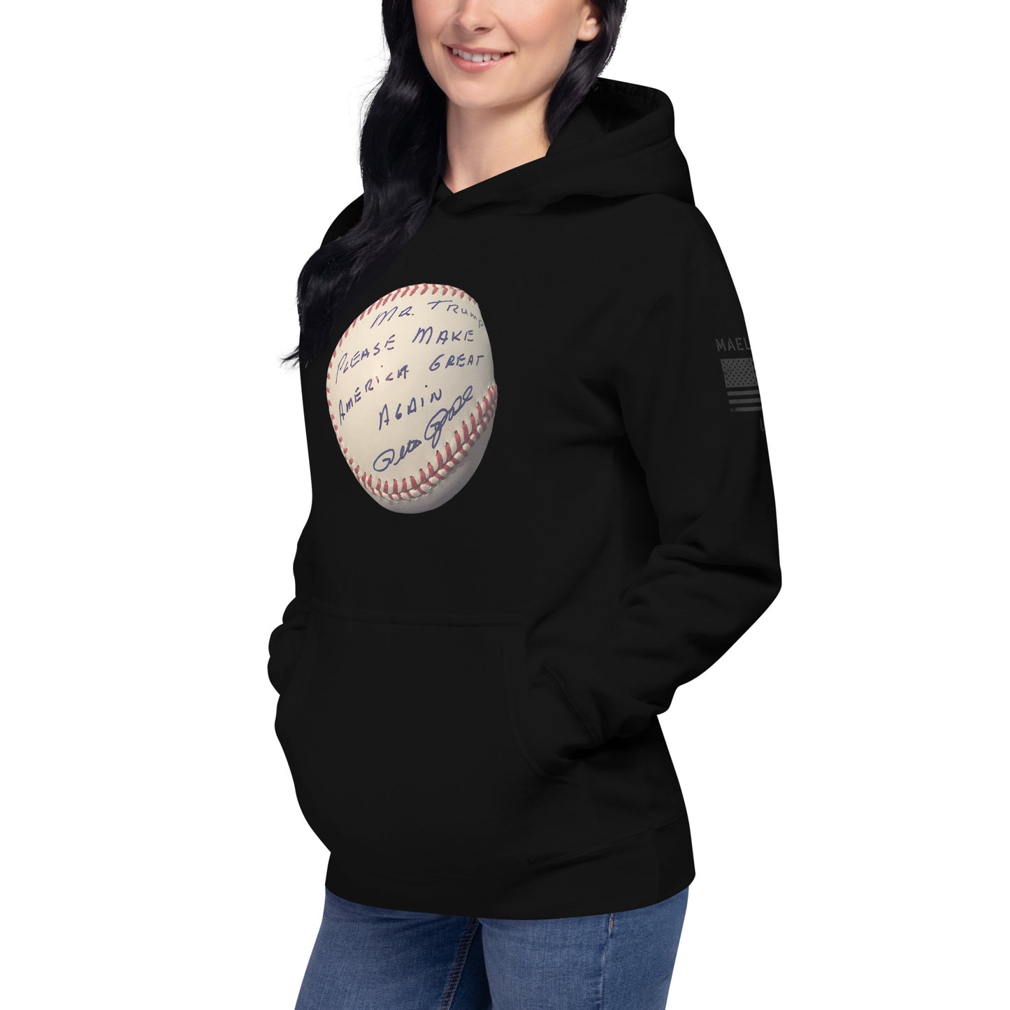 Pete Rose Baseball For Trump - Hoodie