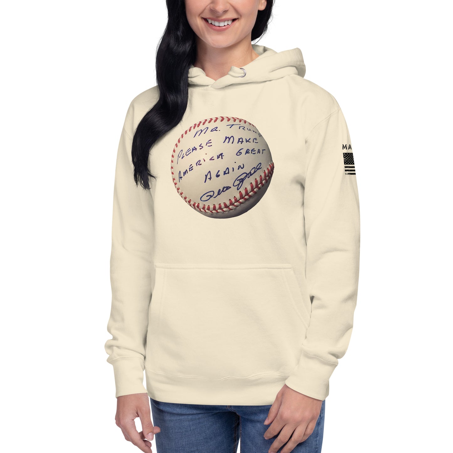 Pete Rose Baseball For Trump - Hoodie