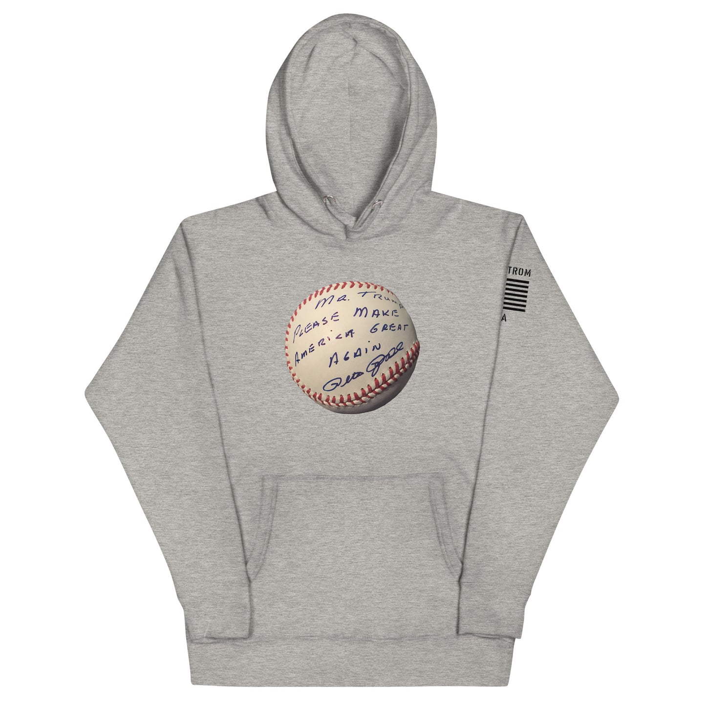 Pete Rose Baseball For Trump - Hoodie