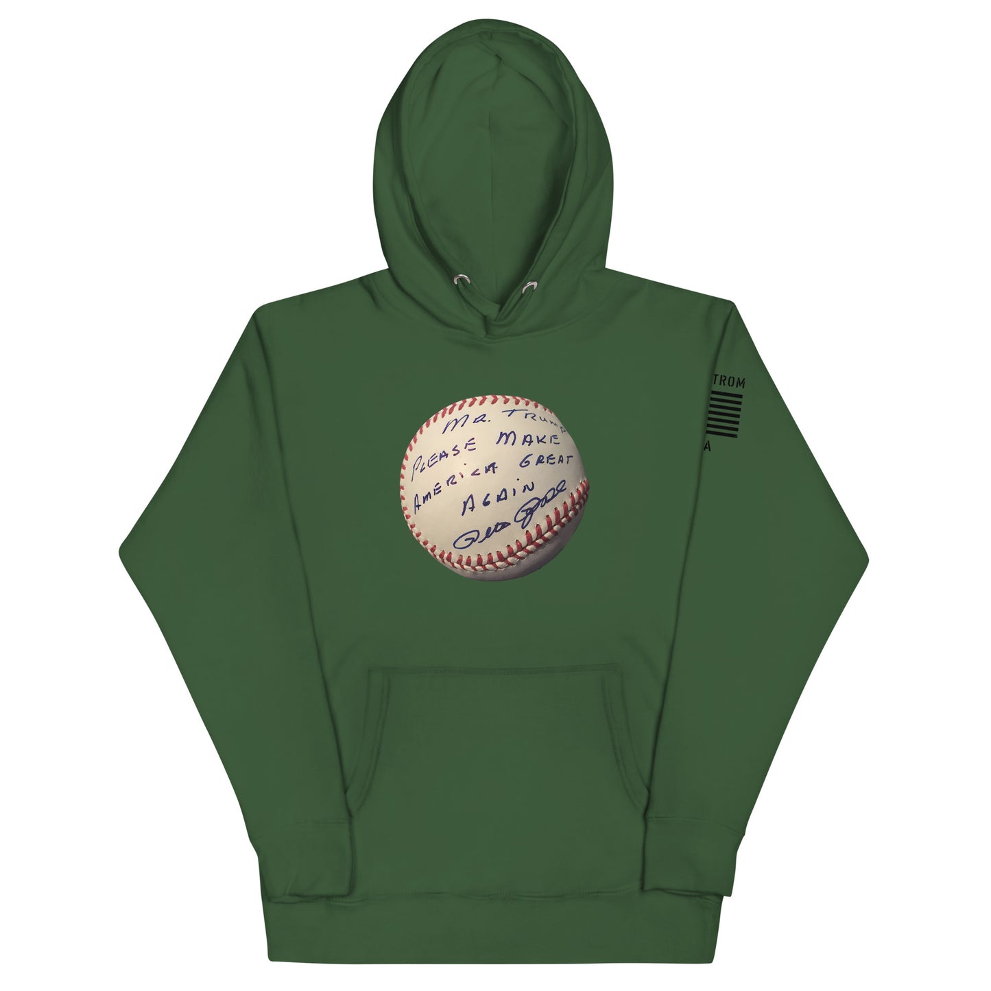 Pete Rose Baseball For Trump - Hoodie