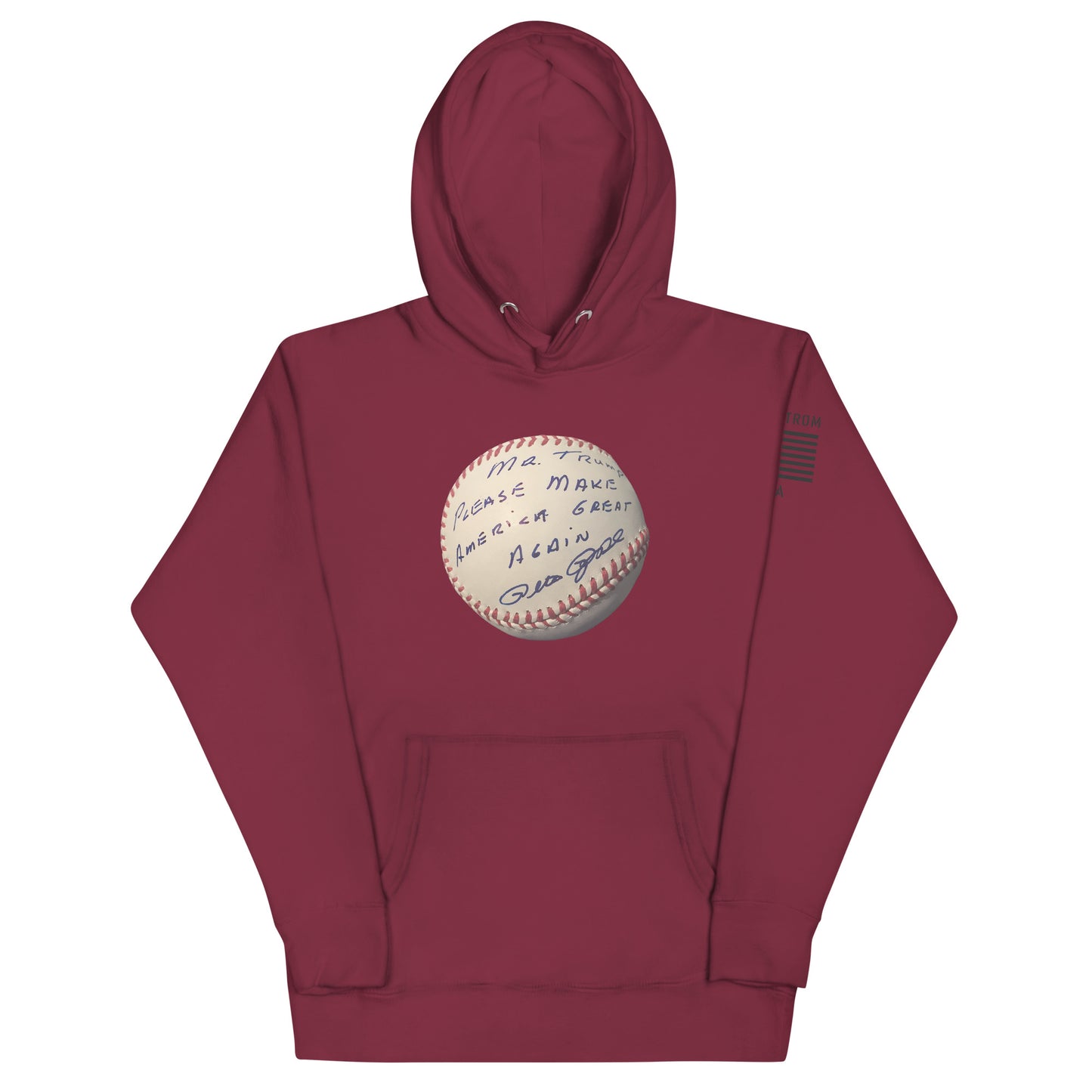 Pete Rose Baseball For Trump - Hoodie