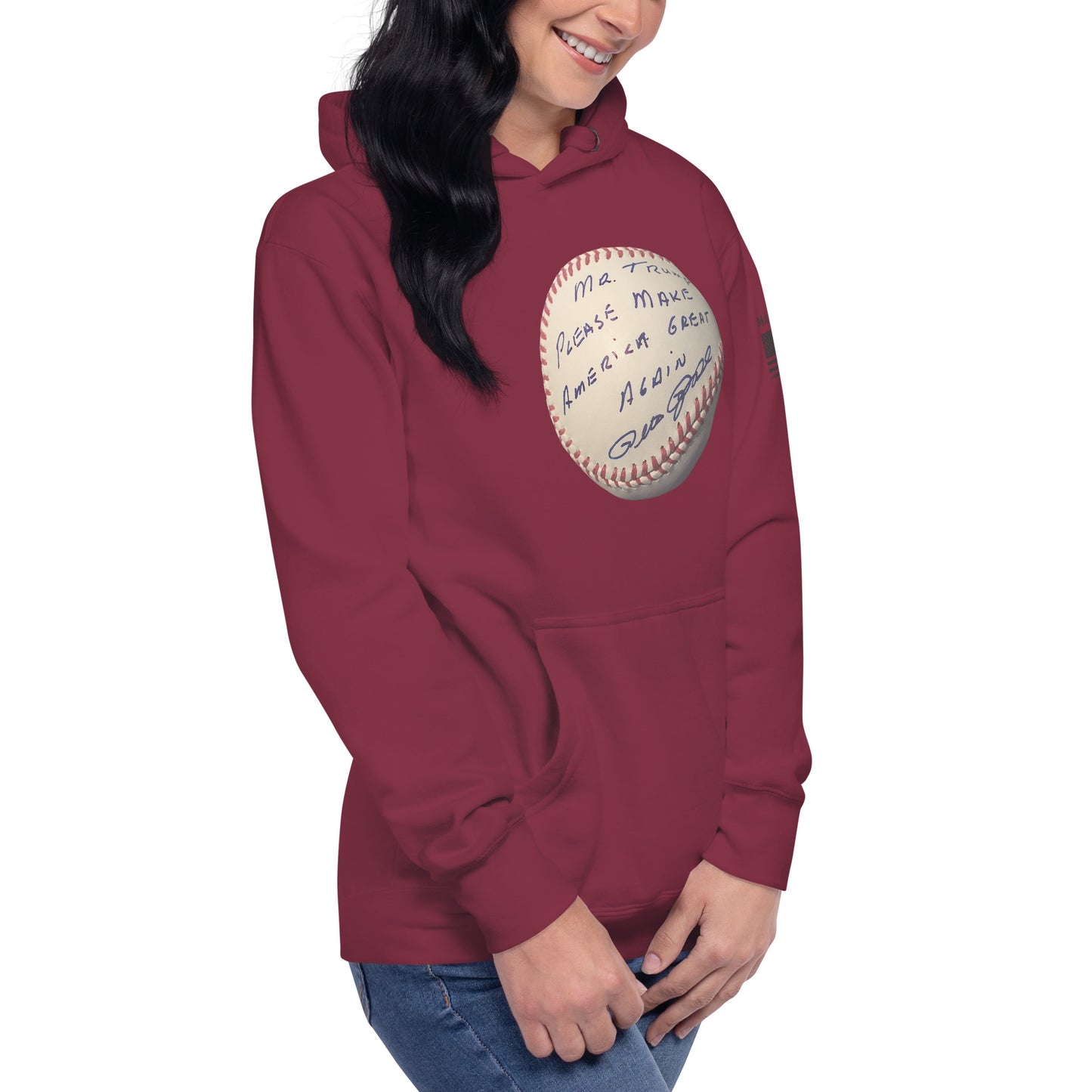 Pete Rose Baseball For Trump - Hoodie