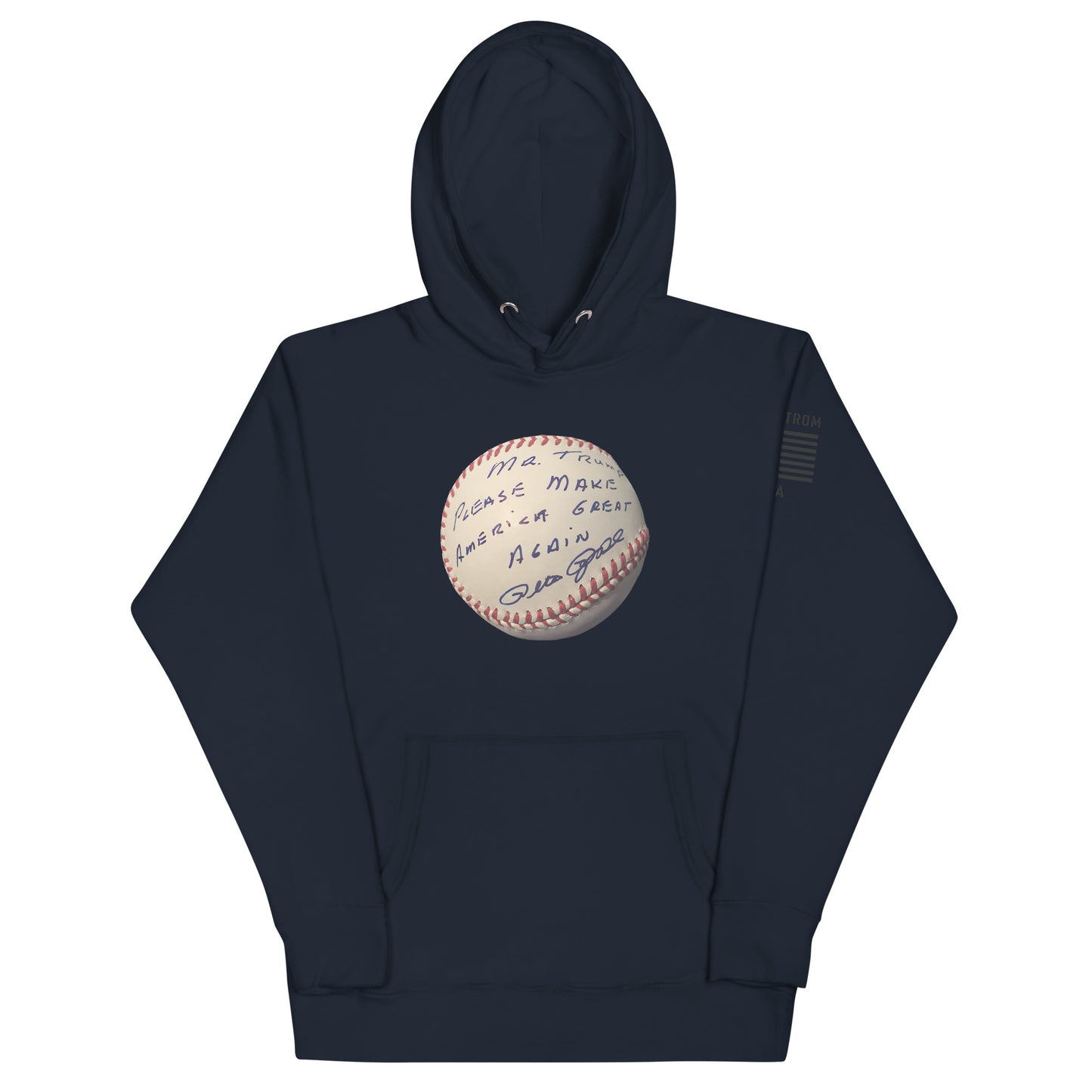 Pete Rose Baseball For Trump - Hoodie