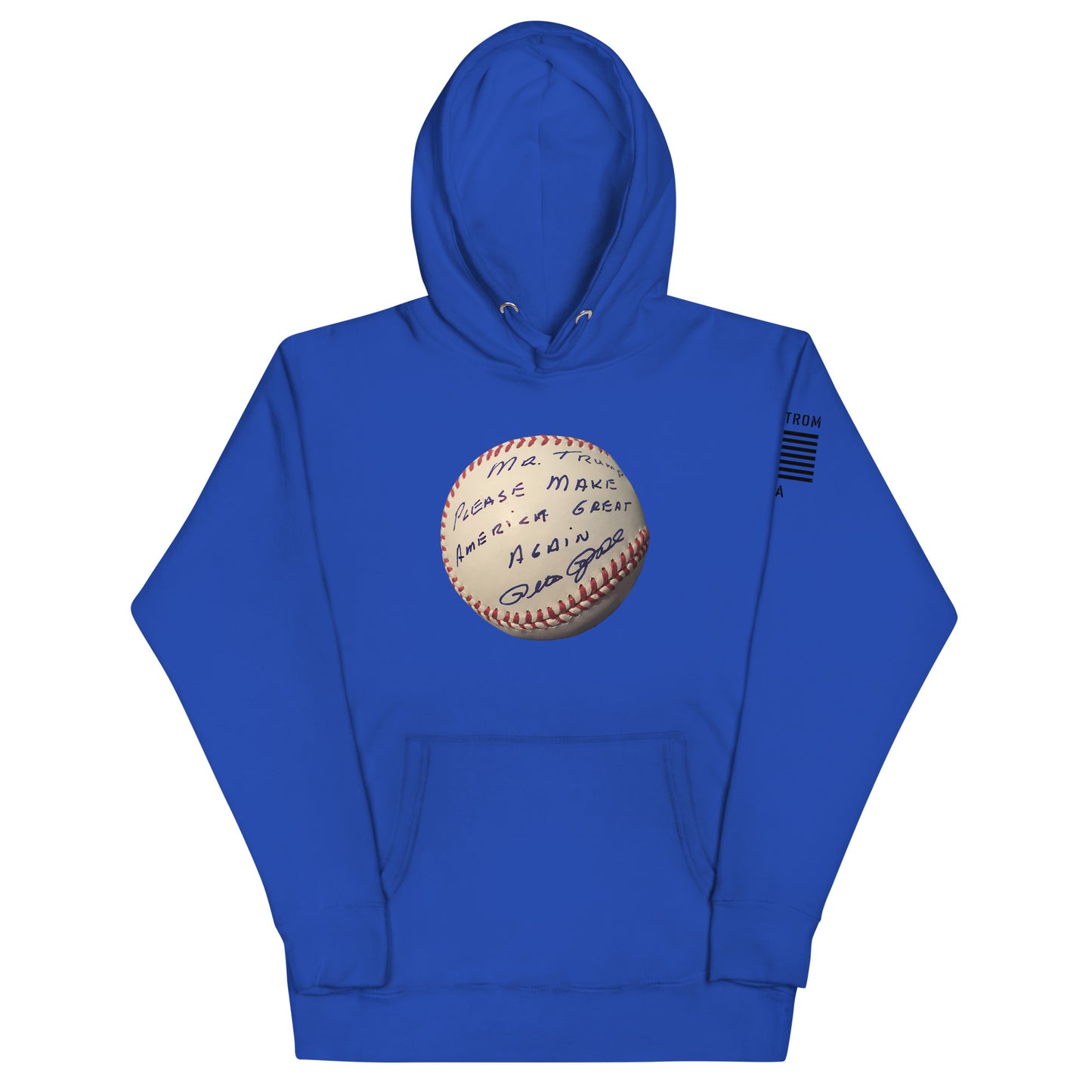 Pete Rose Baseball For Trump - Hoodie