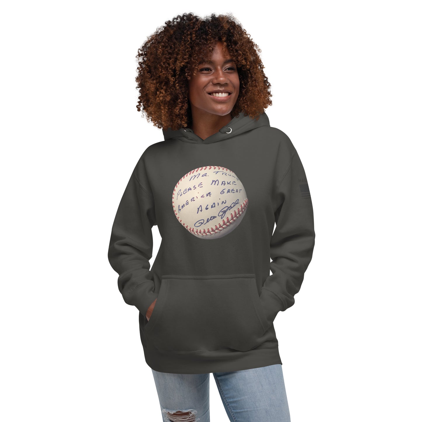 Pete Rose Baseball For Trump - Hoodie