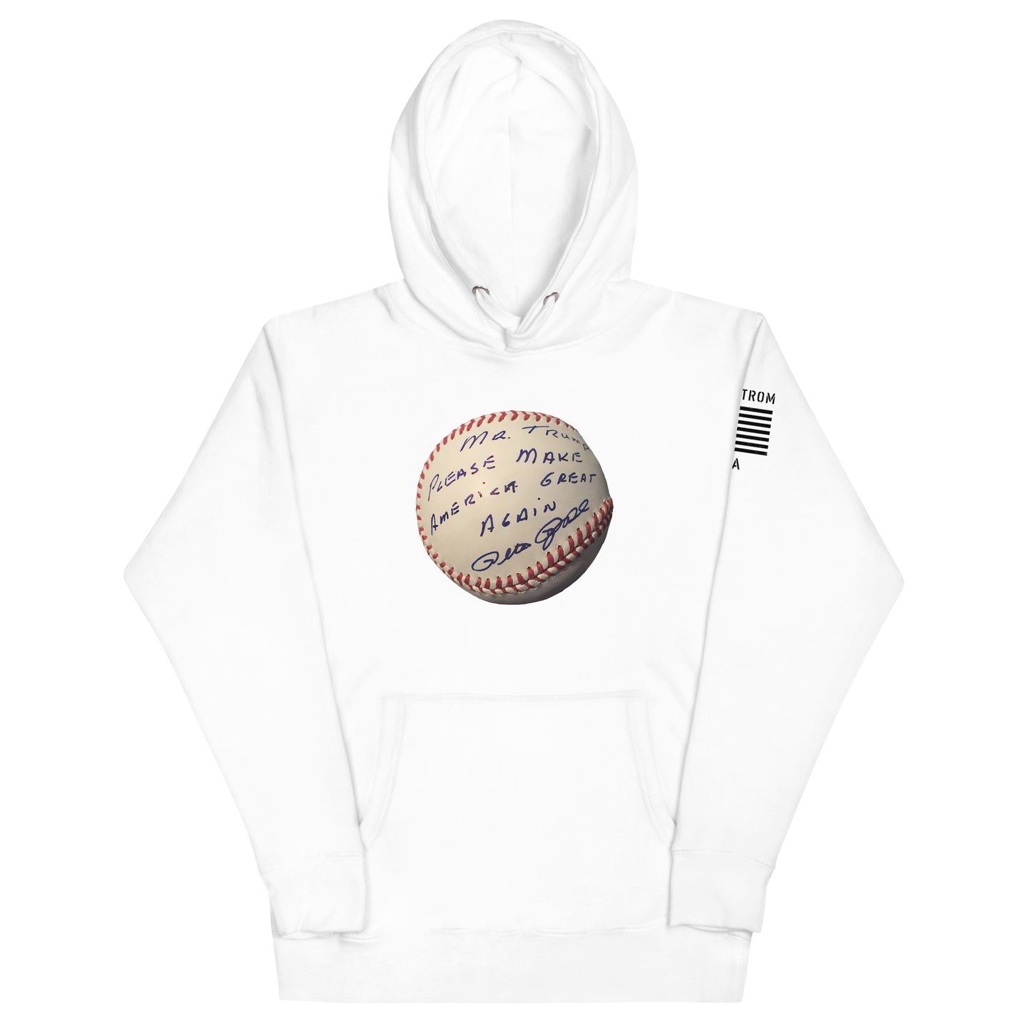 Pete Rose Baseball For Trump - Hoodie