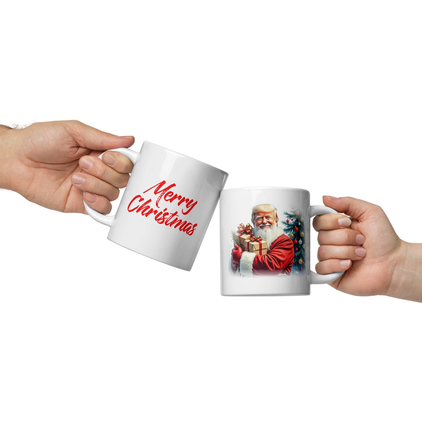 Santa Trump Christmas Mug
