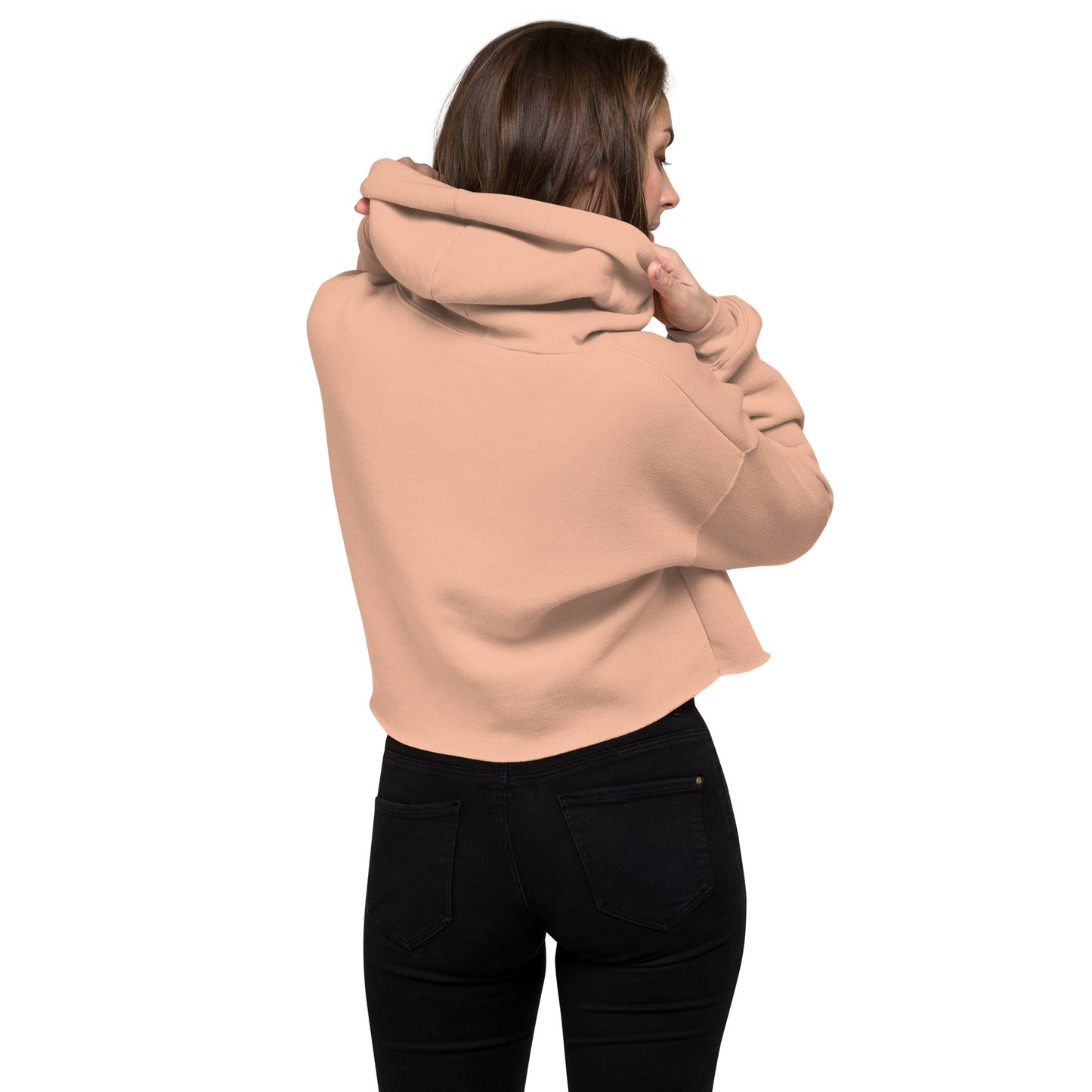Pete Rose Baseball For Trump - Women's Crop Hoodie